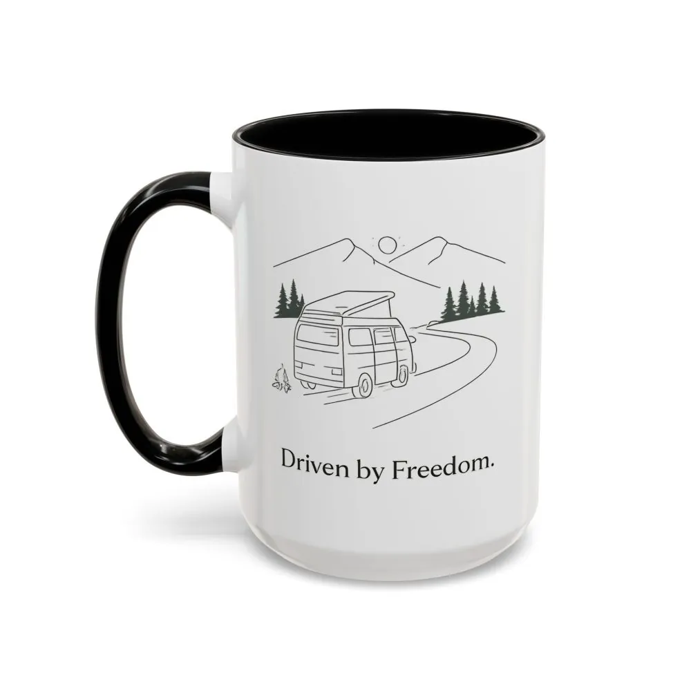 2247213174105020809_2048.jpeg Accent Coffee Mug (11, 15oz) — "Driven By Freedom" Design Minimal-Line
