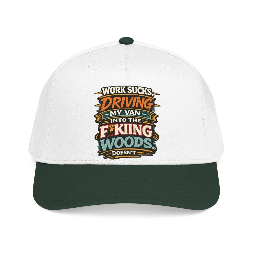 2262939529138591992_2048.jpeg Baseball Cap - "Work Sucks" Design F**K-Line