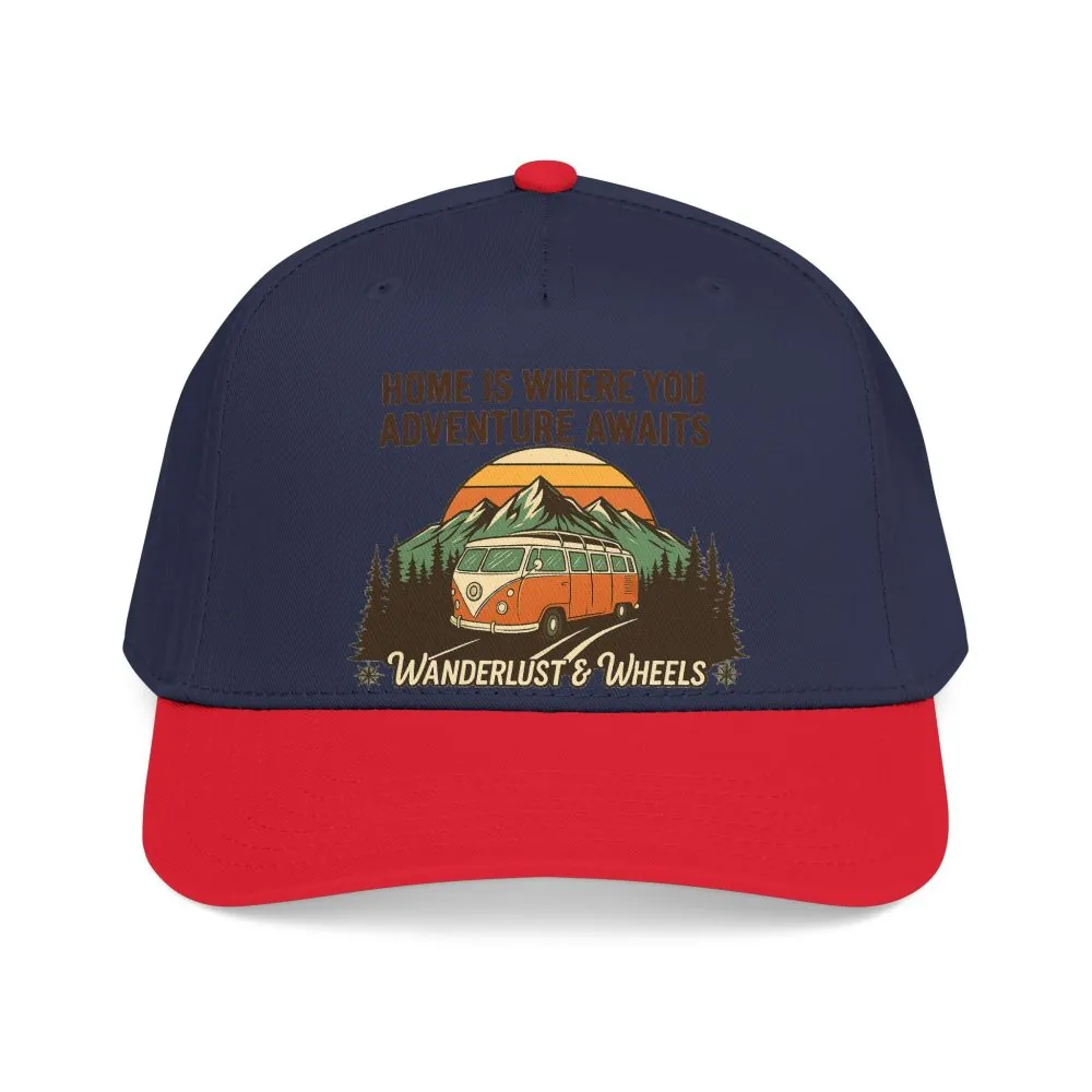 2265731451608797660_2048.jpeg Baseball Cap - "Home Is Where You Adventure Awaits" Mid Profile Baseball Cap
