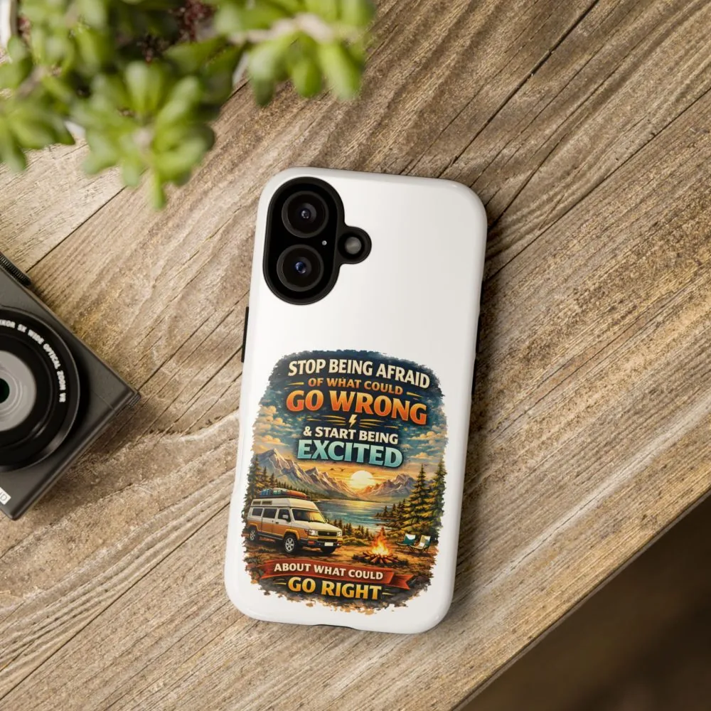 2266132167172237786_2048.jpeg Phone Case — "Stop Being Afraid" (Design Scenic-Line)