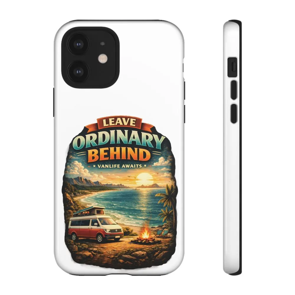 Phone Case — "Leave Ordinary Behind" (Design Scenic-Line)