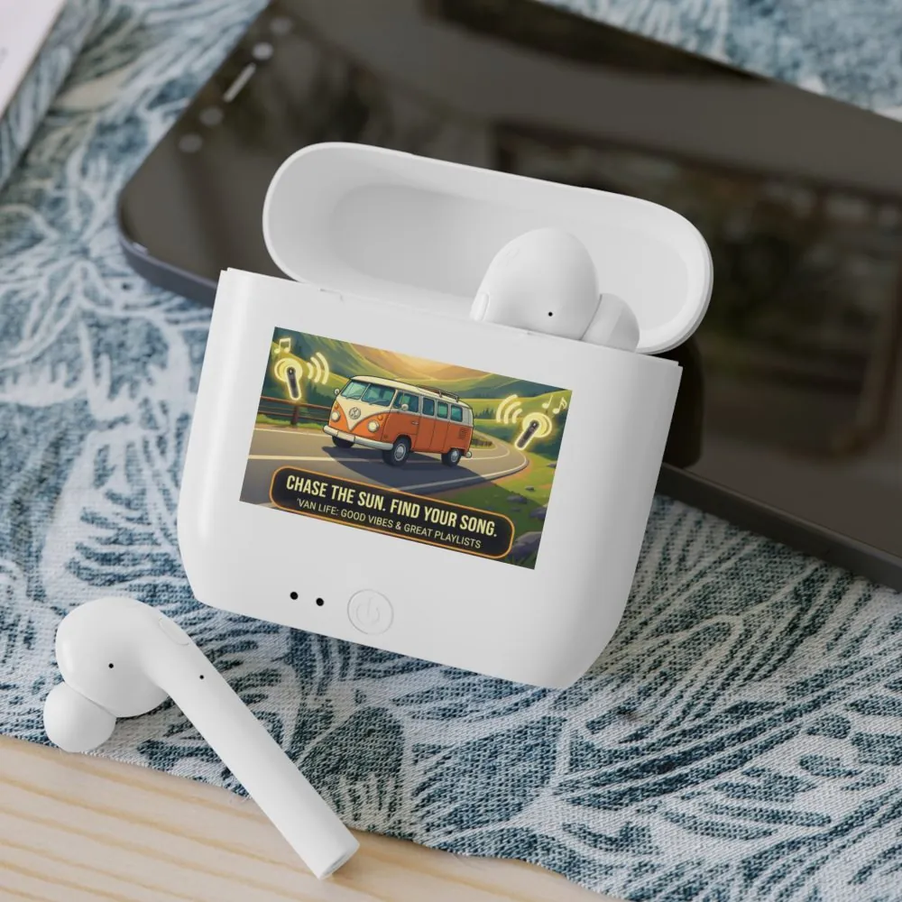 Essos Wireless Earbuds — "Chase the Sun, Find Your Song" Van Life Design