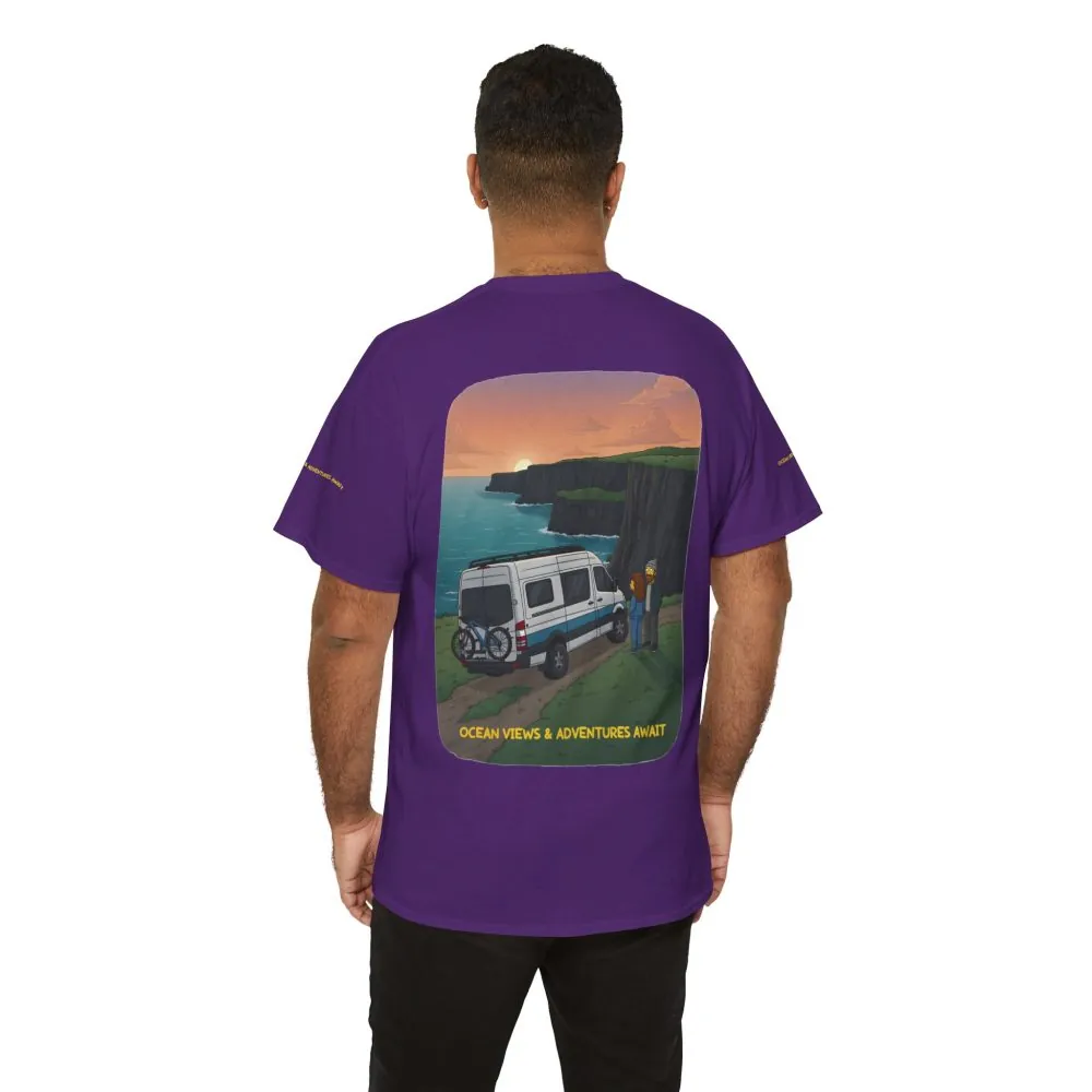 2307651517627931652_2048.jpeg Unisex Heavy Cotton Tee — "Ocean Views-Adventures Awaits" Design Sitcom-Line