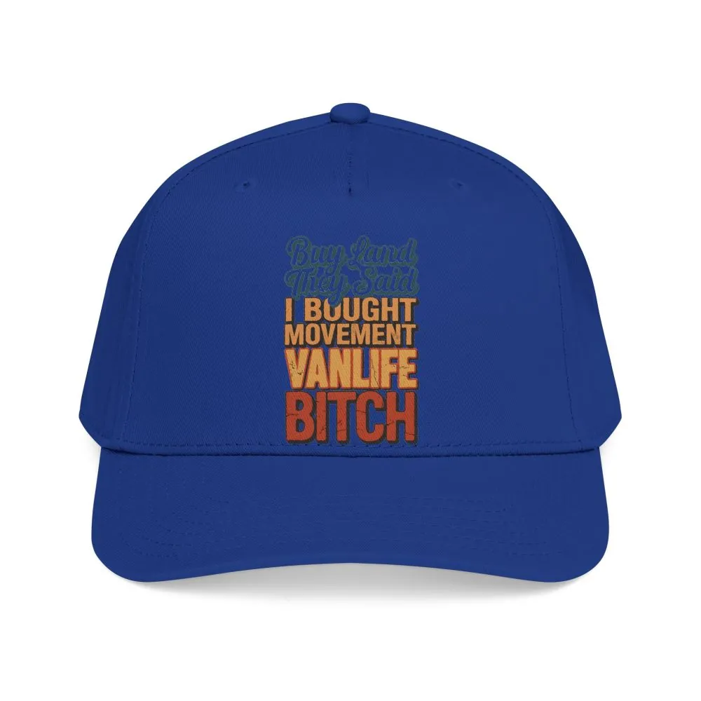 Baseball Cap - "Buy Land They Said" Design F**K-Line