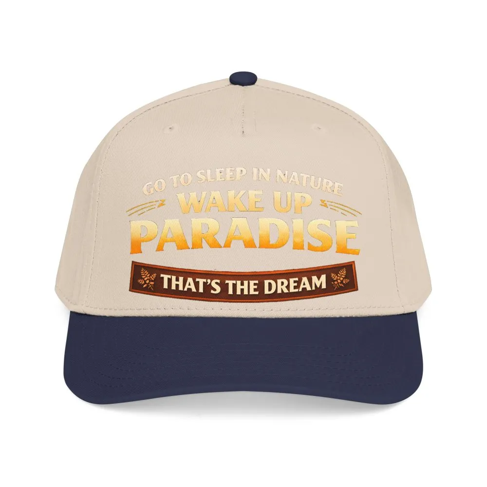 2324223304530330400_2048.jpeg Baseball Cap - "Go sleep Nature-Wake Up Paradise" Design Scenic-Line