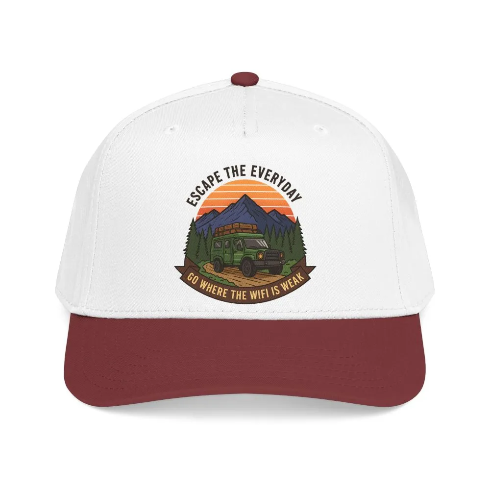 2351528259189463949_2048.jpeg Baseball Cap - 'Escape the Everyday' Off-Road Adventure Hat