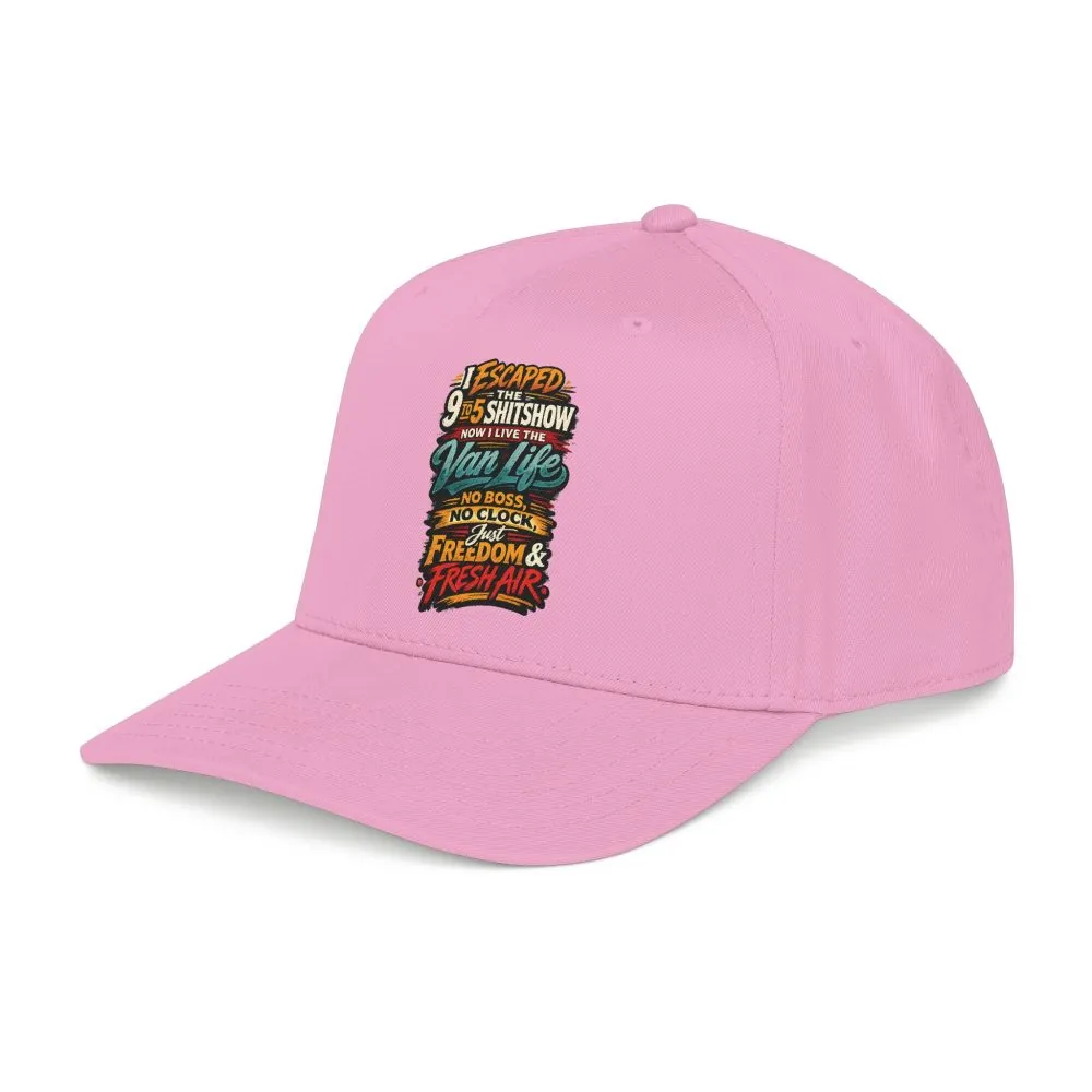 Baseball Cap - "I Escaped The 9 To 5" Design F**K-Line