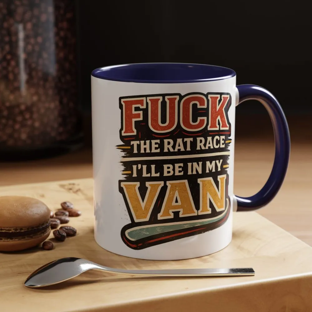 2367038215596111228_2048.jpeg Accent Coffee Mug (11, 15oz) — "Fuck The Rat Race" Design F**K-Line