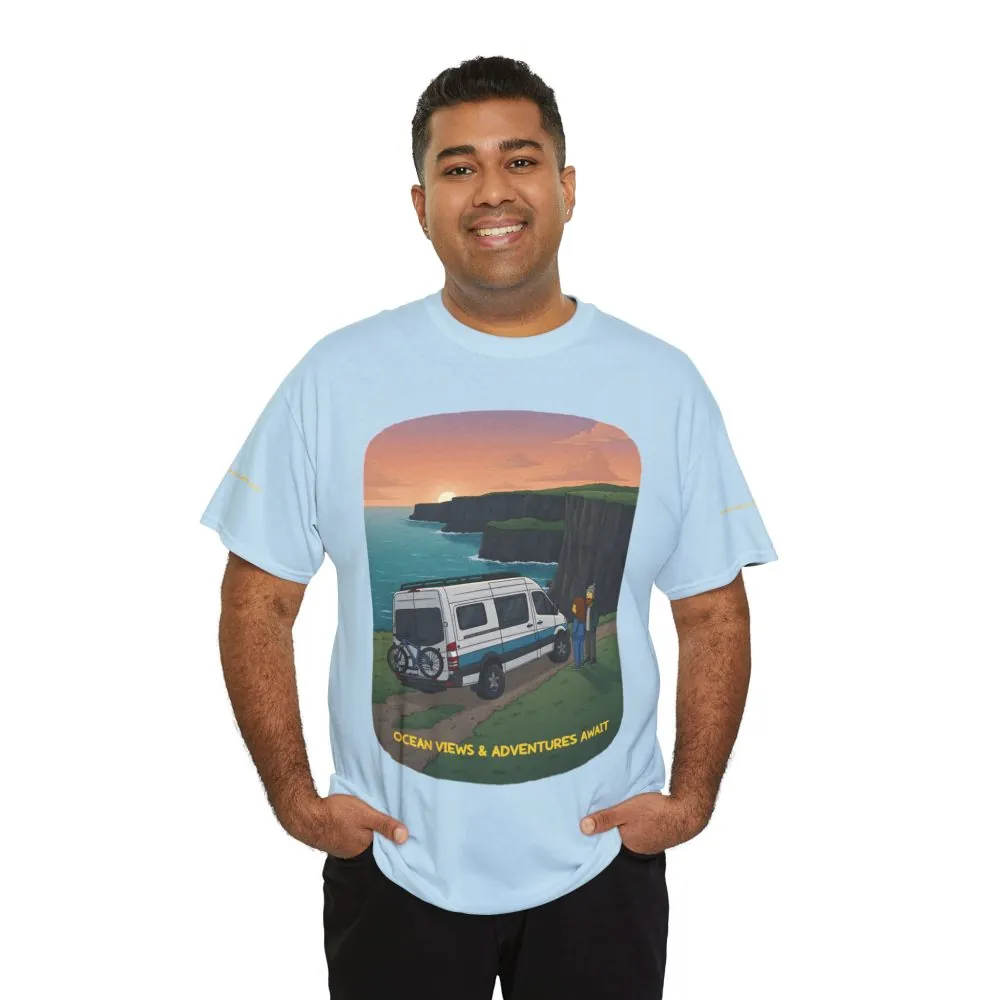 2396917121859957949_2048.jpeg Unisex Heavy Cotton Tee — "Ocean Views-Adventures Awaits" Design Sitcom-Line