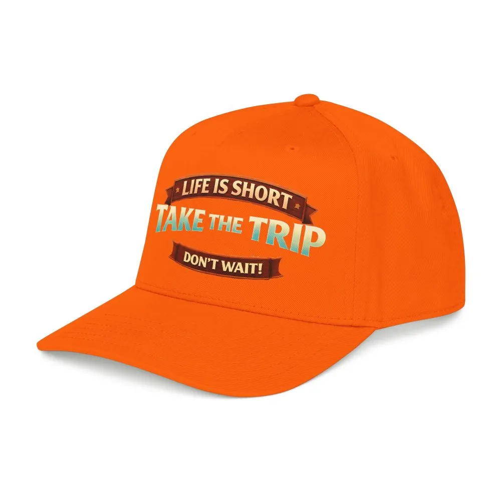 2412240728169391919_2048.jpeg Baseball Cap - "Live Is Short Take The Trip" Design Scenic-Line