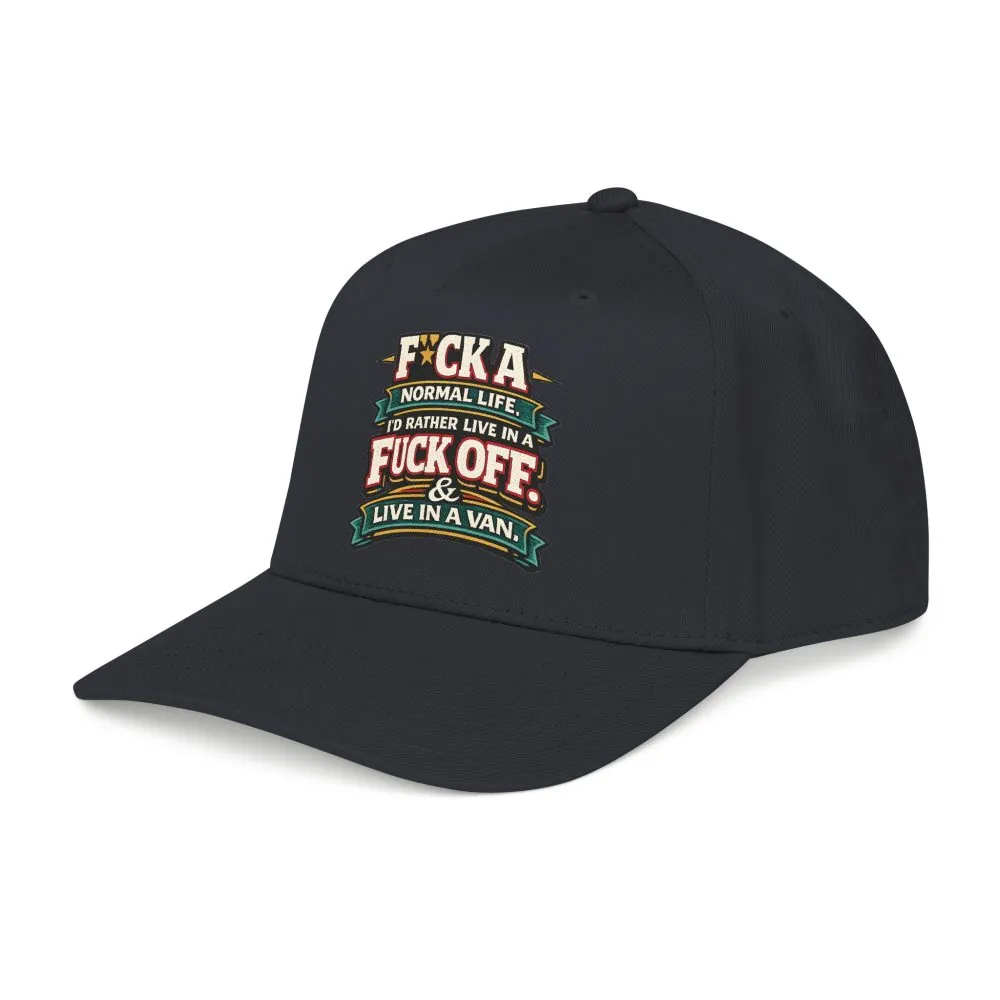 2447676186357731279_2048.jpeg Baseball Cap - "Fuck A Normal Life" Design F**K-Line