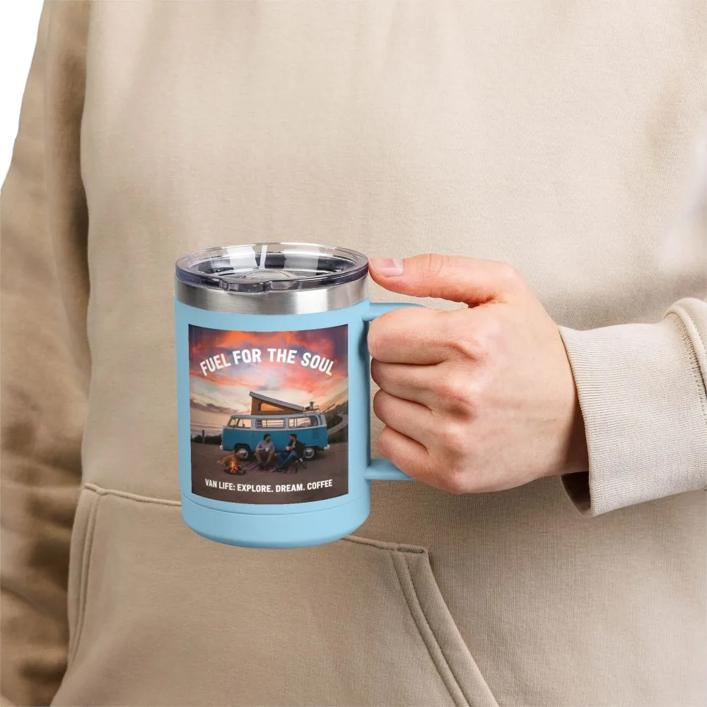 2449882582165154272_2048.jpeg Coffee Mug Tumbler, 15oz — "Fuel for the Soul"