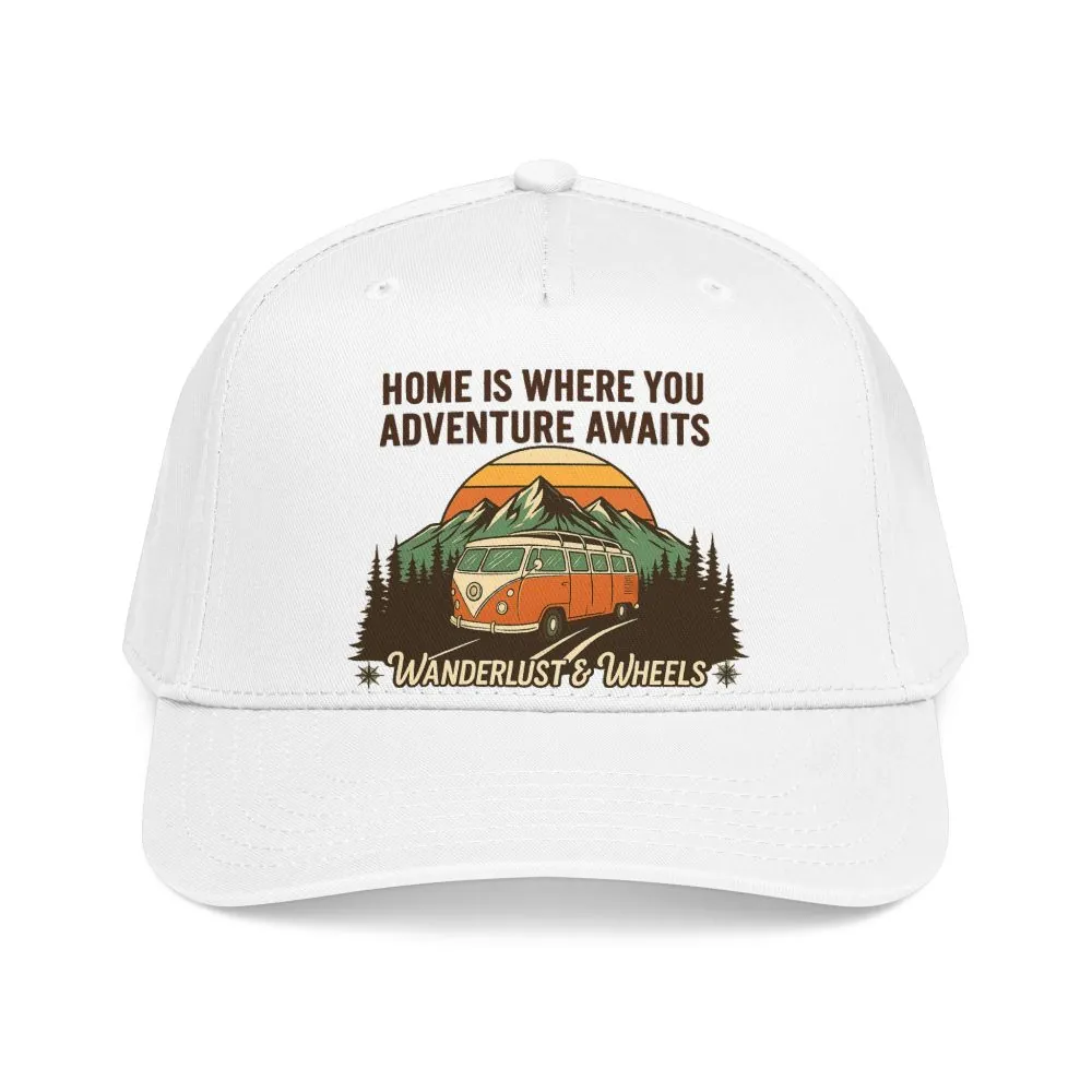 2489047933372524239_2048.jpeg Baseball Cap - "Home Is Where You Adventure Awaits" Mid Profile Baseball Cap