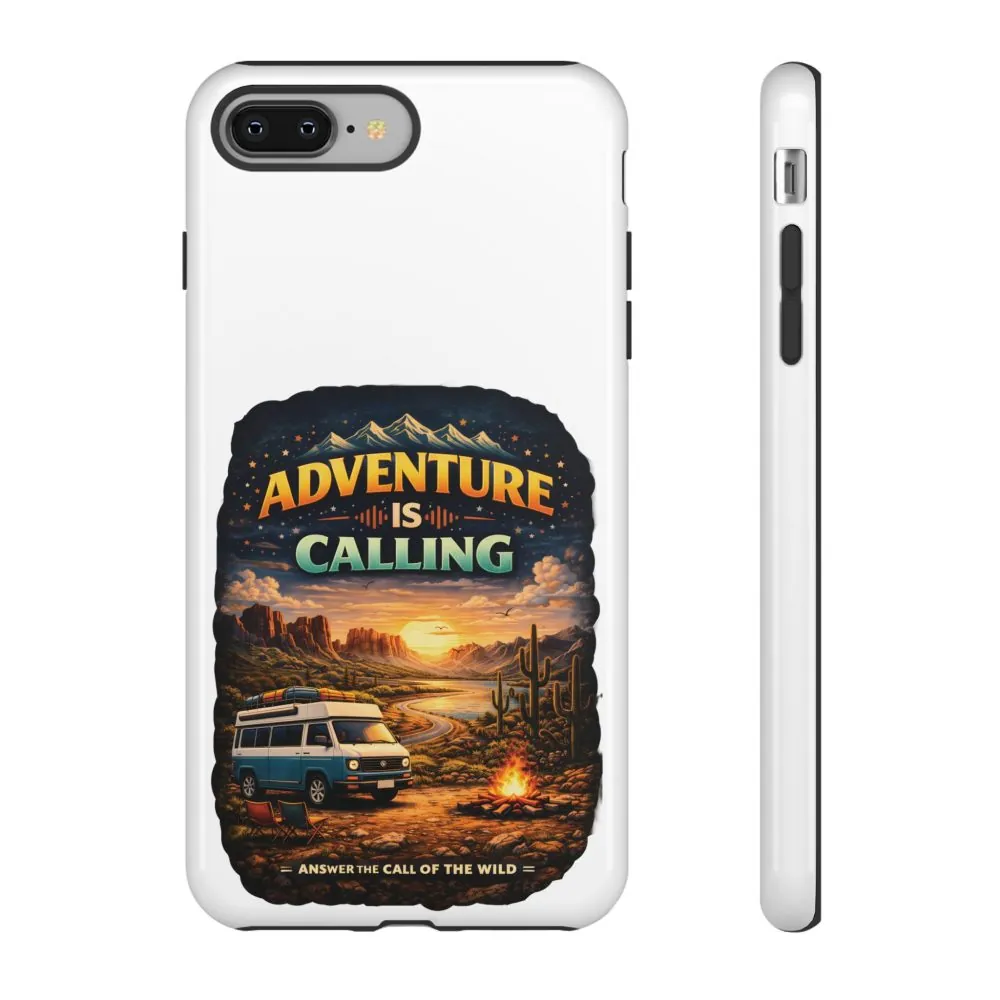 Phone Case — "Adventure Is Calling" (Design Scenic-Line)