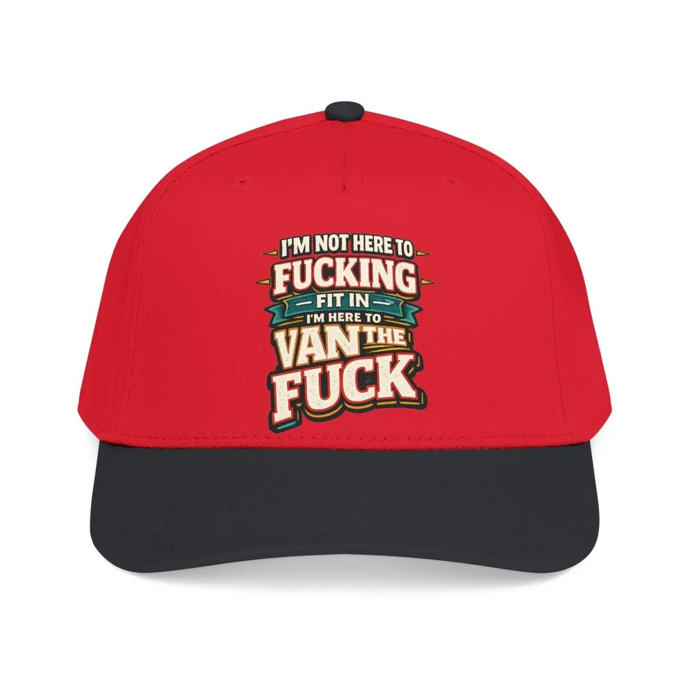 Baseball Cap - "I´m Not Here To Fucking Fit In" Design F**K-Line