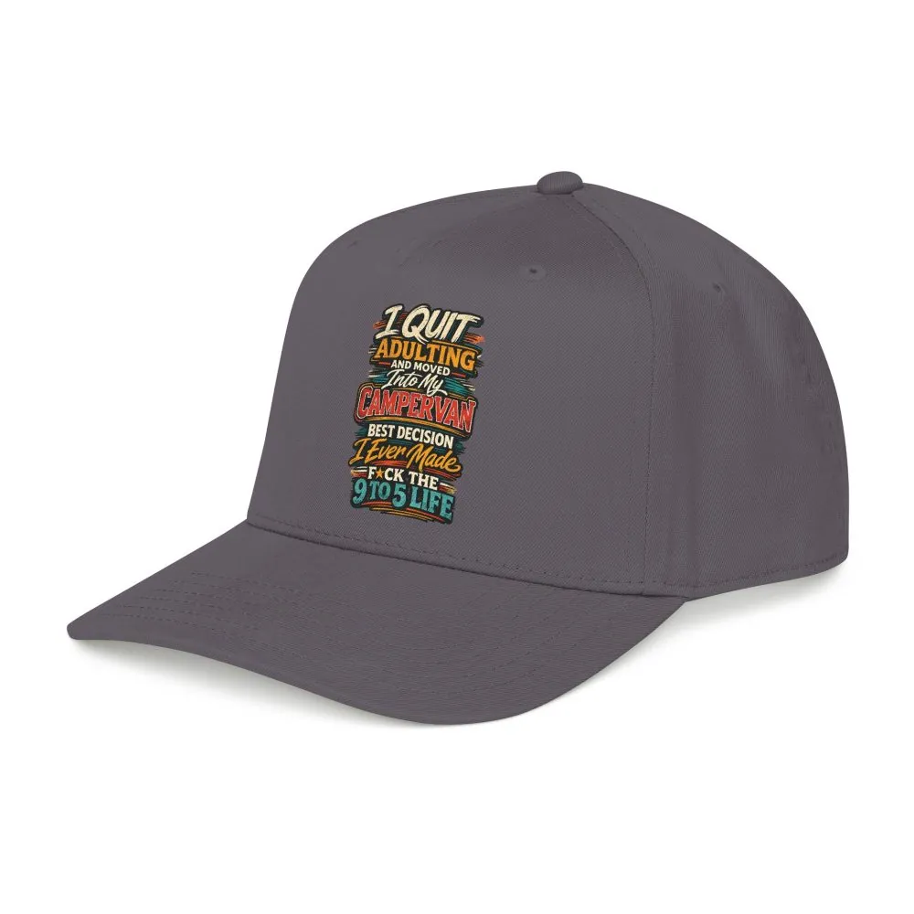 Baseball Cap - "I Quit Adulting" Design F**K-Line