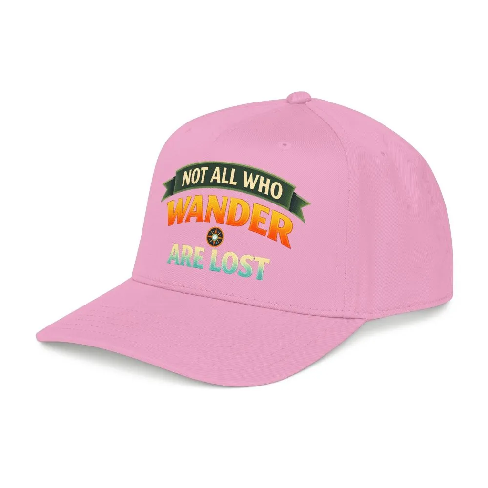 2540198204593789649_2048.jpeg Baseball Cap - "Not All Who Wander Are Lost" Design Scenic-Line