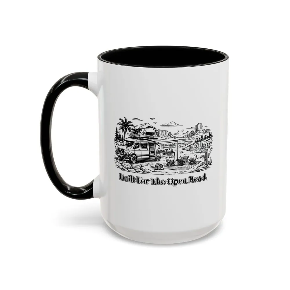 2558016452735256553_2048.jpeg Accent Coffee Mug (11, 15oz) — "Built For The Open Road" Design Minimal-Line