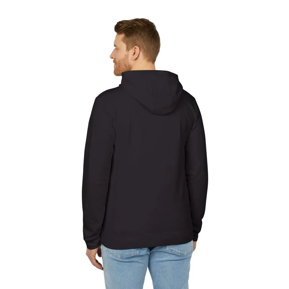 Hoodie(Adidas) — 'Adventure Awaits-Go Where You Feel Most Alive' Outdoor Travel Pullover (Only Front Printed)