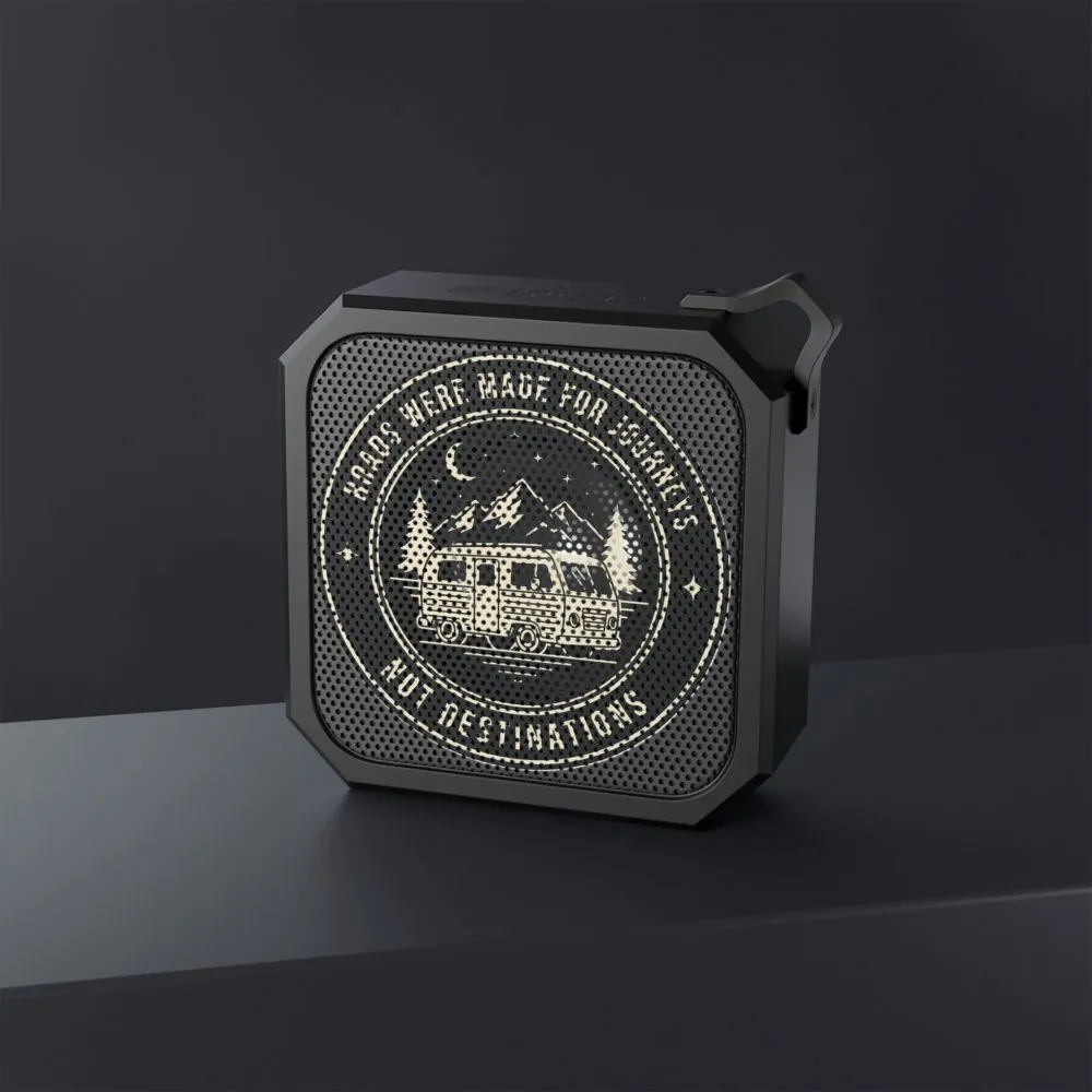 2587804150839401613_2048.jpeg Bluetooth Speaker — “Roads Were Made for Journeys, Not Destinations” Outdoor Portable Speaker