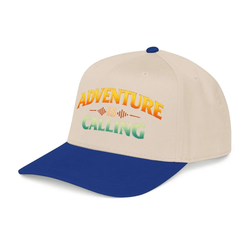 Baseball Cap - "Adventure Is Calling" Design Scenic-Line