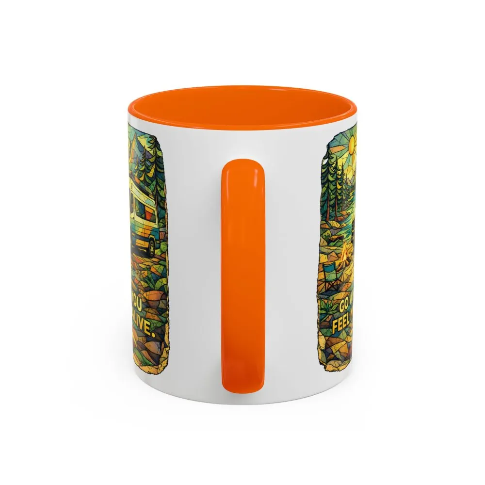 261096909403261825_2048.jpeg Accent Coffee Mug (11, 15oz) — "Go Where You Feel Most Alive" Design Cubic-Line