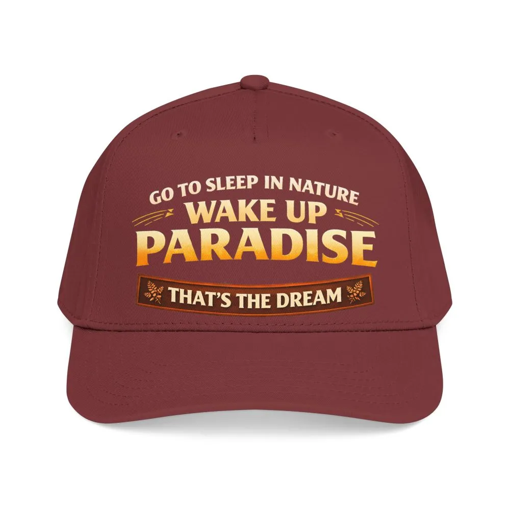2649216437259096533_2048.jpeg Baseball Cap - "Go sleep Nature-Wake Up Paradise" Design Scenic-Line