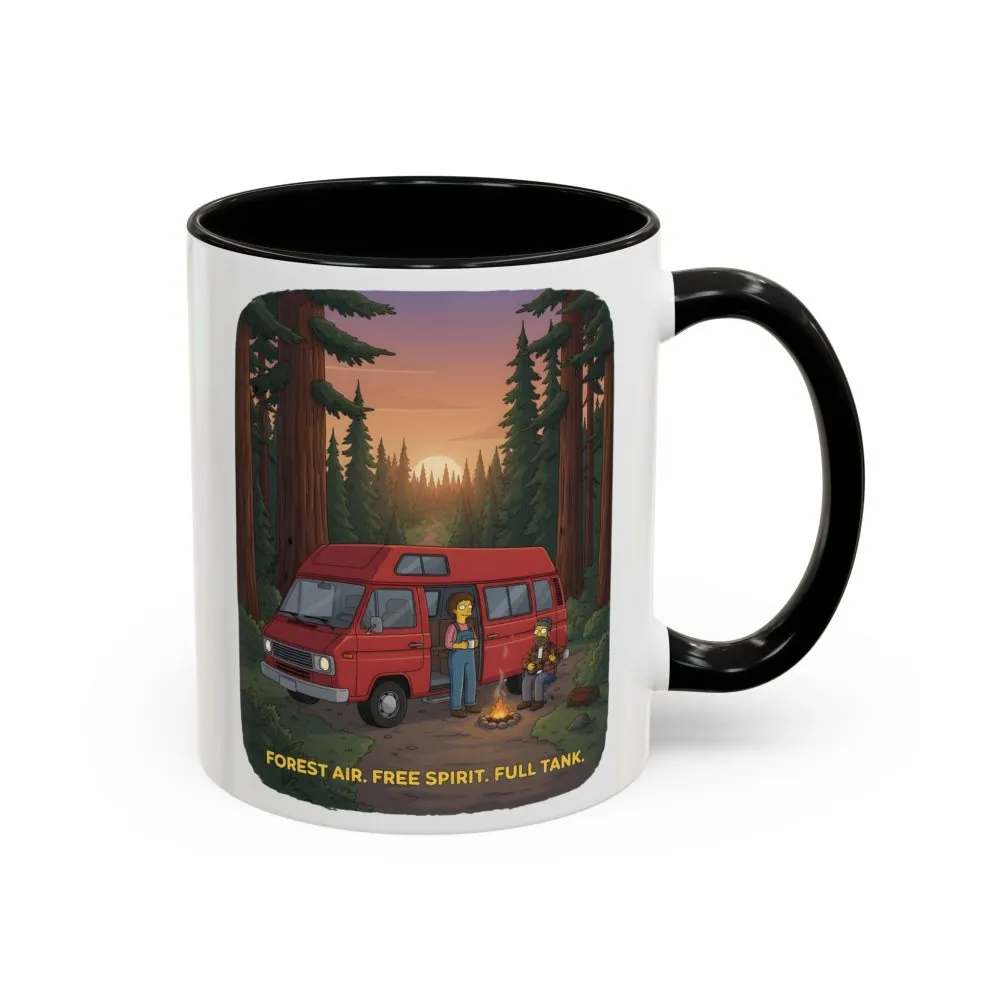 2664212240478279524_2048.jpeg Accent Coffee Mug (11, 15oz) — "Forest Air Free Spirit Full Tank" Design Sitcom-Line