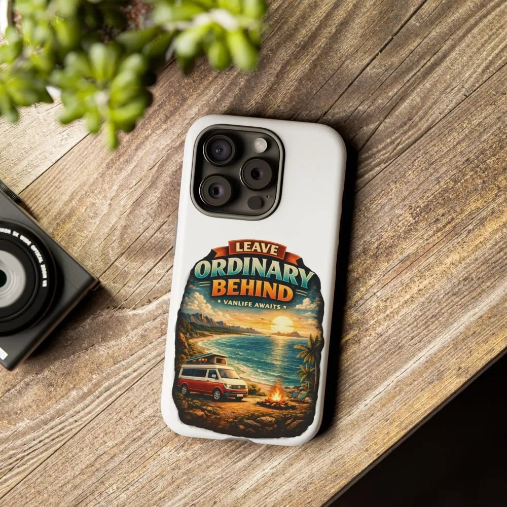 Phone Case — "Leave Ordinary Behind" (Design Scenic-Line)