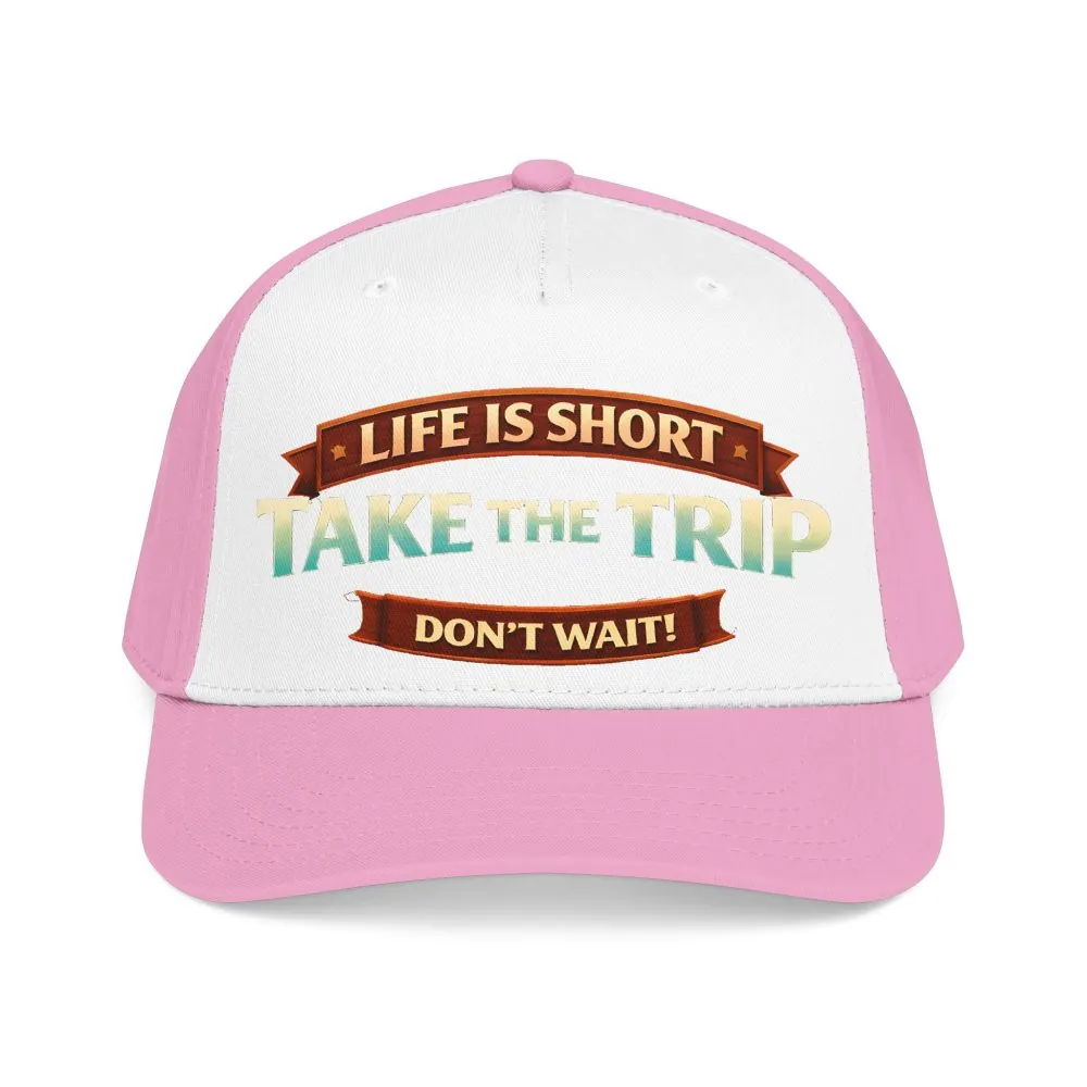 2698991471075137969_2048.jpeg Baseball Cap - "Live Is Short Take The Trip" Design Scenic-Line