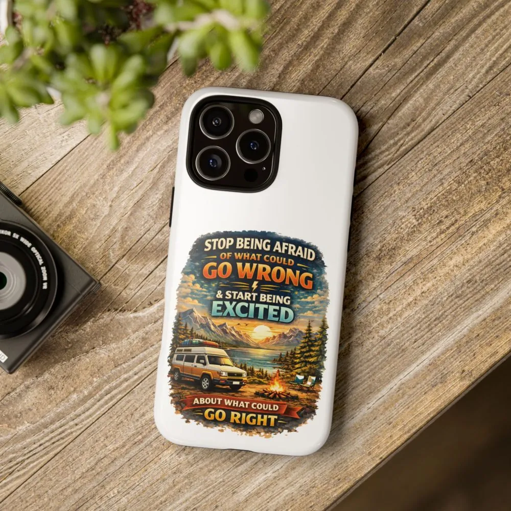 2714976822552956220_2048.jpeg Phone Case — "Stop Being Afraid" (Design Scenic-Line)
