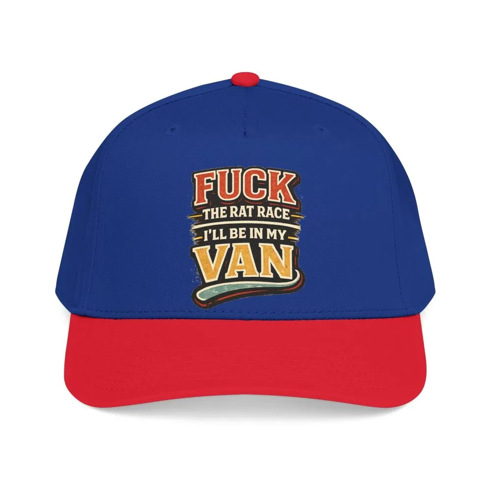 2767186511404421576_2048.jpeg Baseball Cap - "Fuck The Rat Race" Design F**K-Line