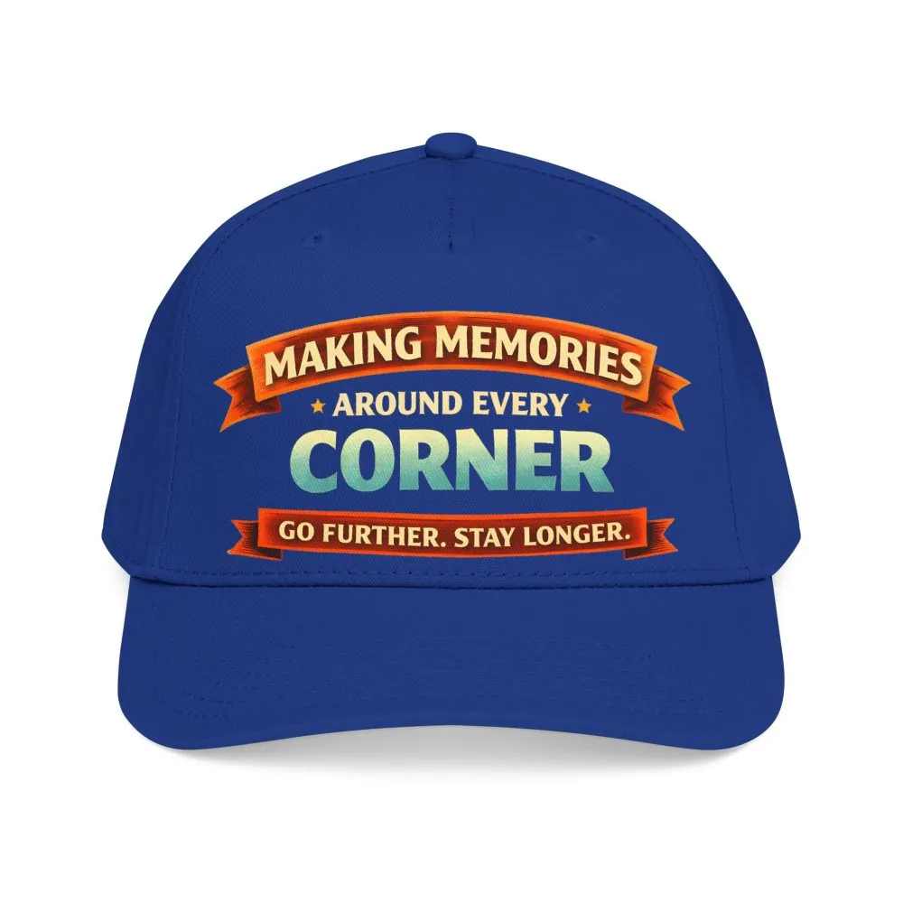 Baseball Cap - "Making Memories Around Every Corner" Design Scenic-Line