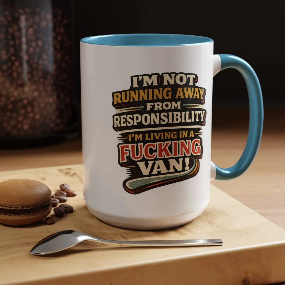 2776108322806081050_2048.jpeg Accent Coffee Mug (11, 15oz) — "I`m Not running Away" Design F**K-Line