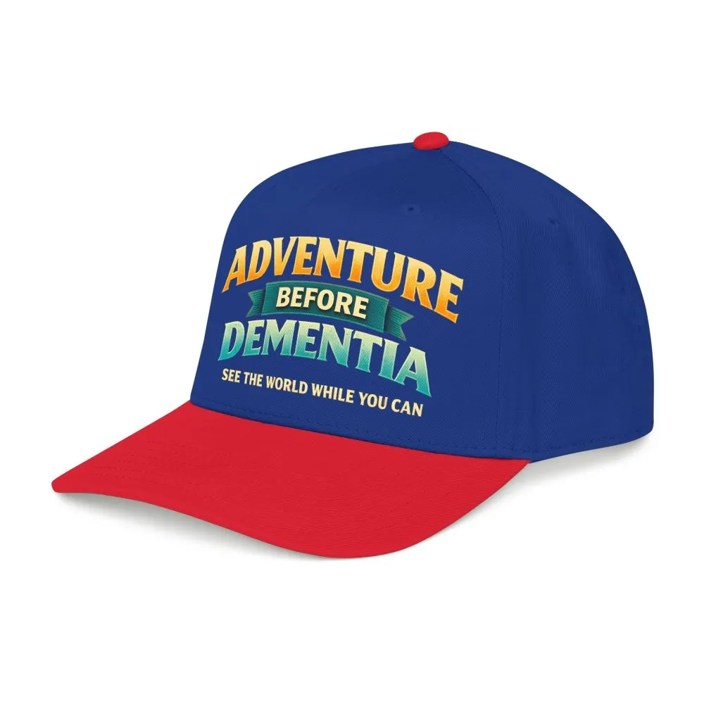 280121536556531209_2048.jpeg Baseball Cap - "Adventure Before Dementia" Design Scenic-Line