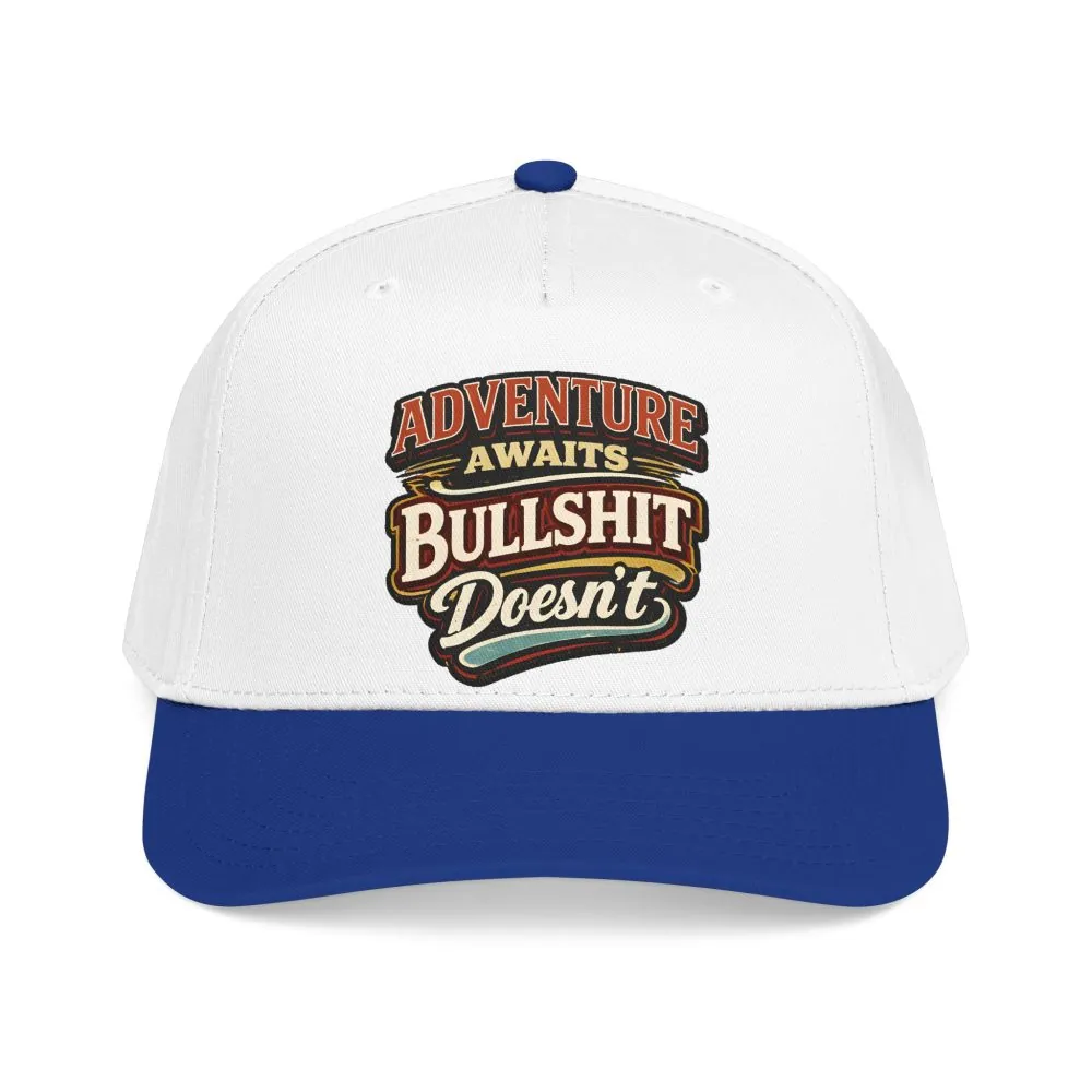 2806558475693424005_2048.jpeg Baseball Cap - "Adventure Awaits" Design F**K-Line