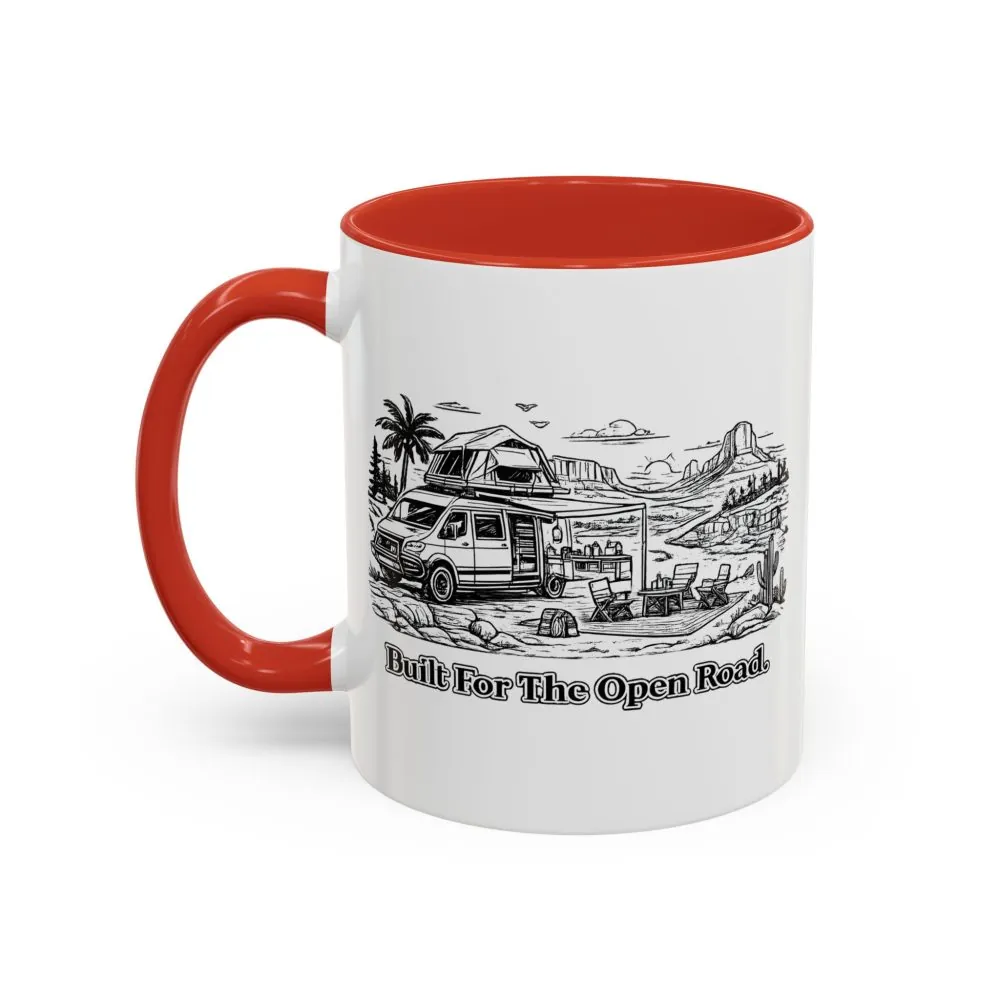 2819686495546608652_2048.jpeg Accent Coffee Mug (11, 15oz) — "Built For The Open Road" Design Minimal-Line