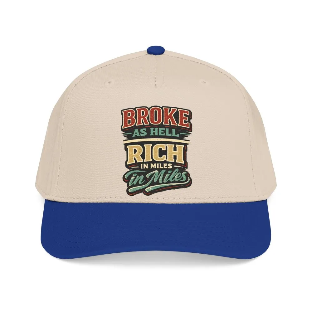 Baseball Cap - "Broke As Hell" Design F**K-Line