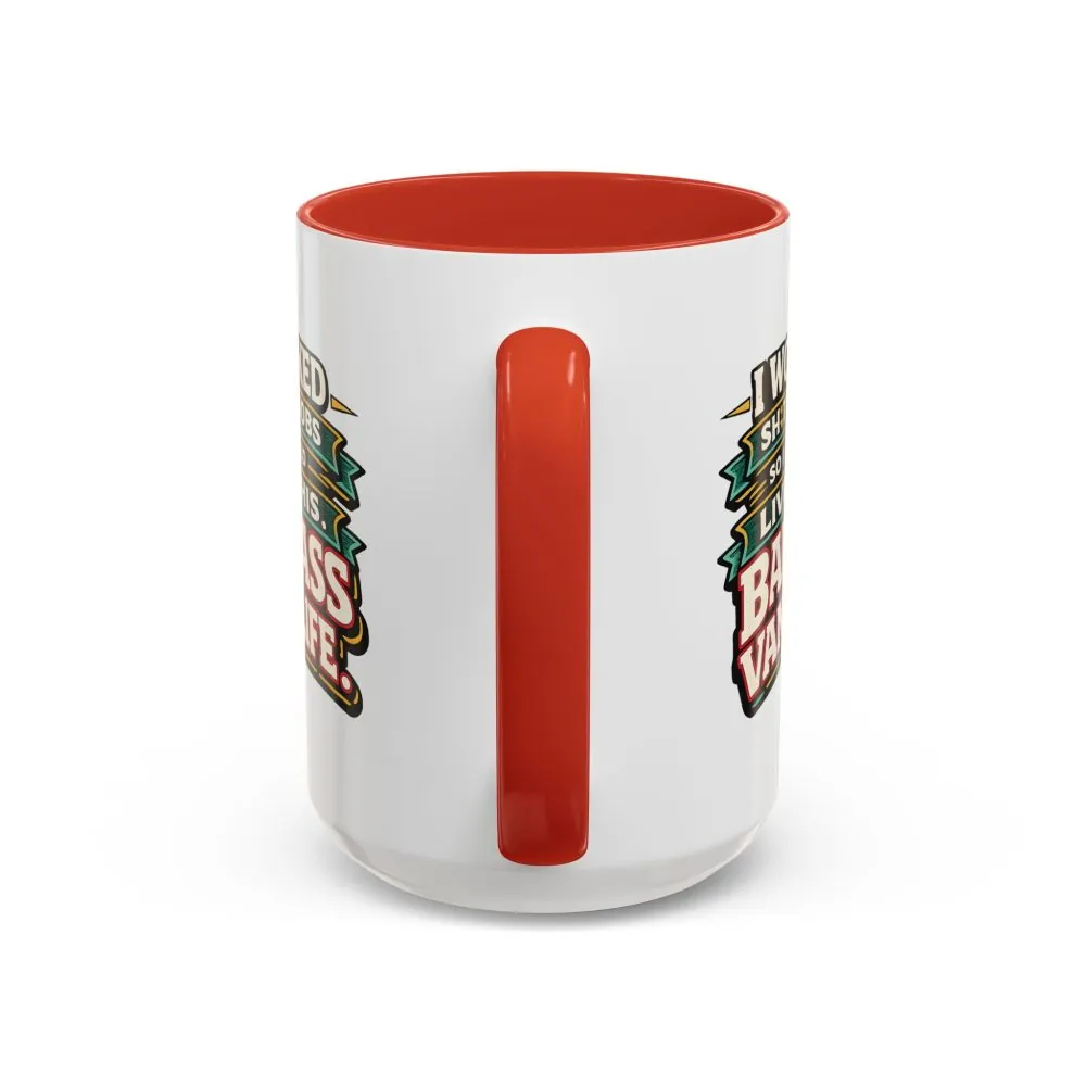 Accent Coffee Mug (11, 15oz) — "I Worked Shitty Jobs" Design F**K-Line