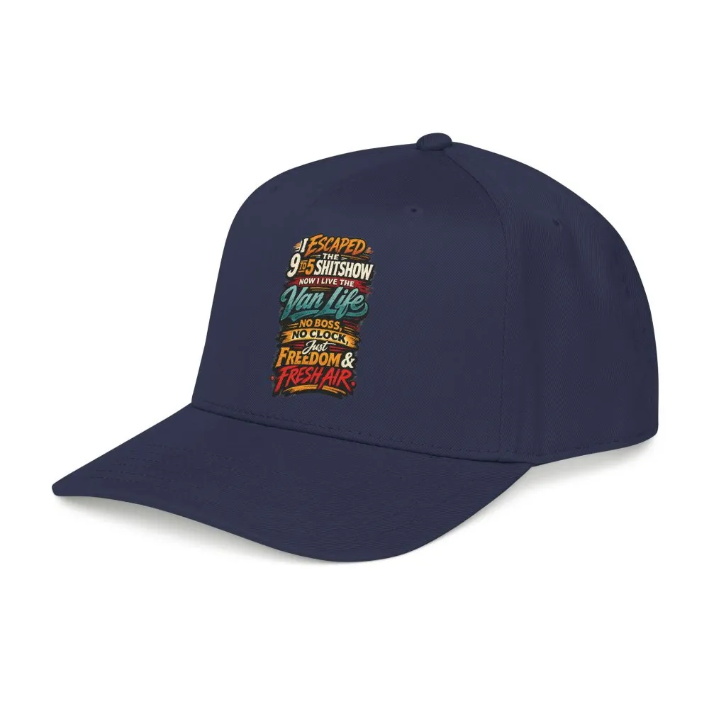 Baseball Cap - "I Escaped The 9 To 5" Design F**K-Line