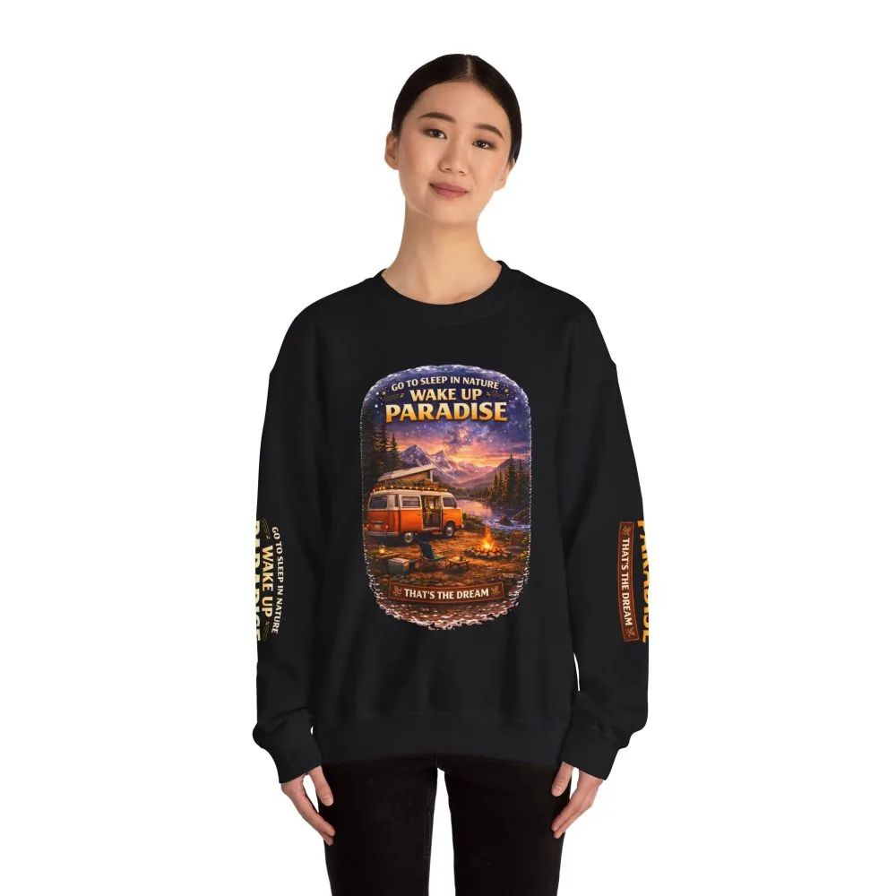 2913435519327569744_2048.jpeg Unisex Heavy Blend™ Crewneck Sweatshirt — "Go To Sleep Nature " Design Scenic-Line