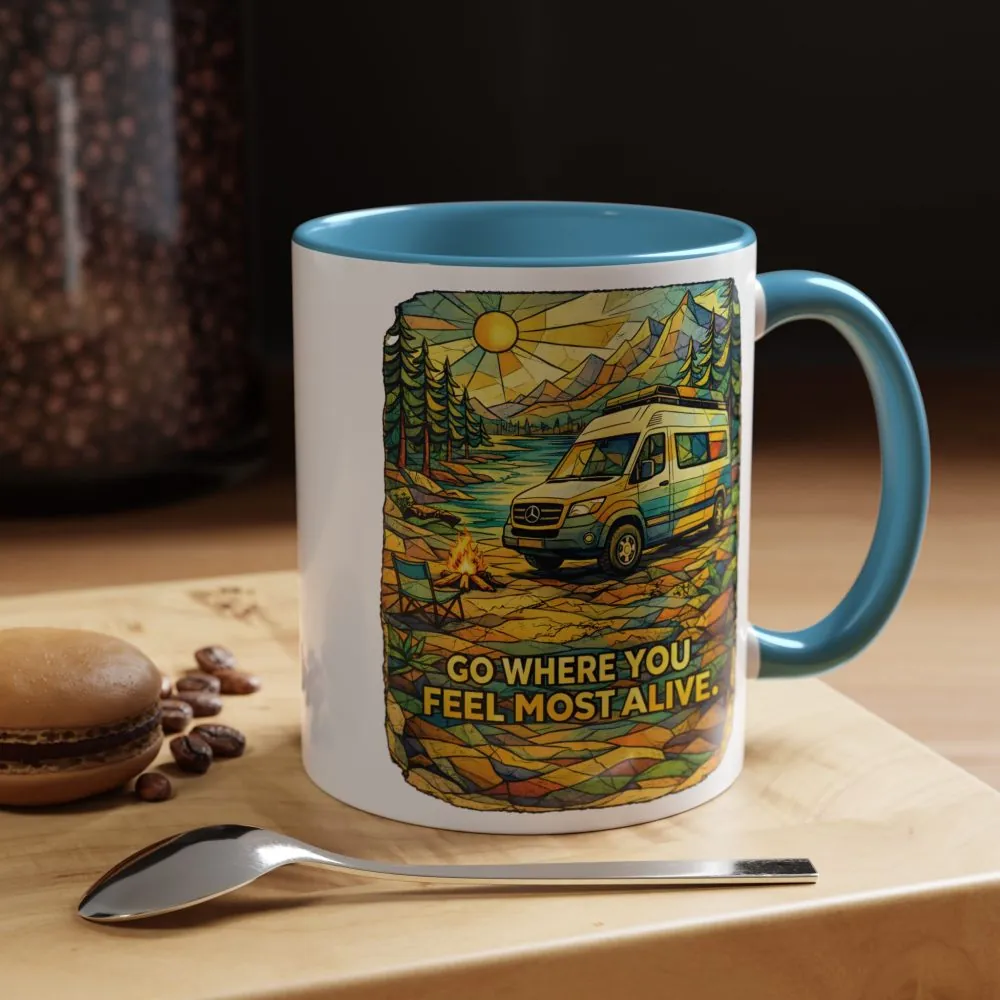 2938104625432108401_2048.jpeg Accent Coffee Mug (11, 15oz) — "Go Where You Feel Most Alive" Design Cubic-Line