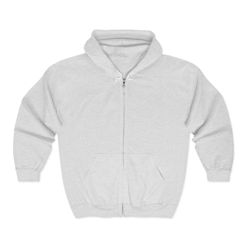 2939948768362547306_2048.jpeg Zip Hoodie — "Adventure Awaits-Go Where You Feel Most Alive" (Only Back Printed) Camper Van Adventure Zip-Up