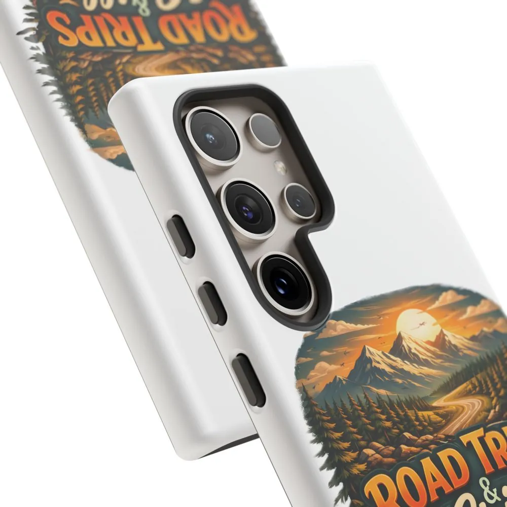 Phone Case — "Road Trips and Chill" (Design Scenic-Line)