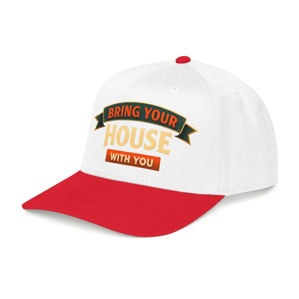 2986022479202563200_2048.jpeg Baseball Cap - "Bring Your House With You" Design Scenic-Line