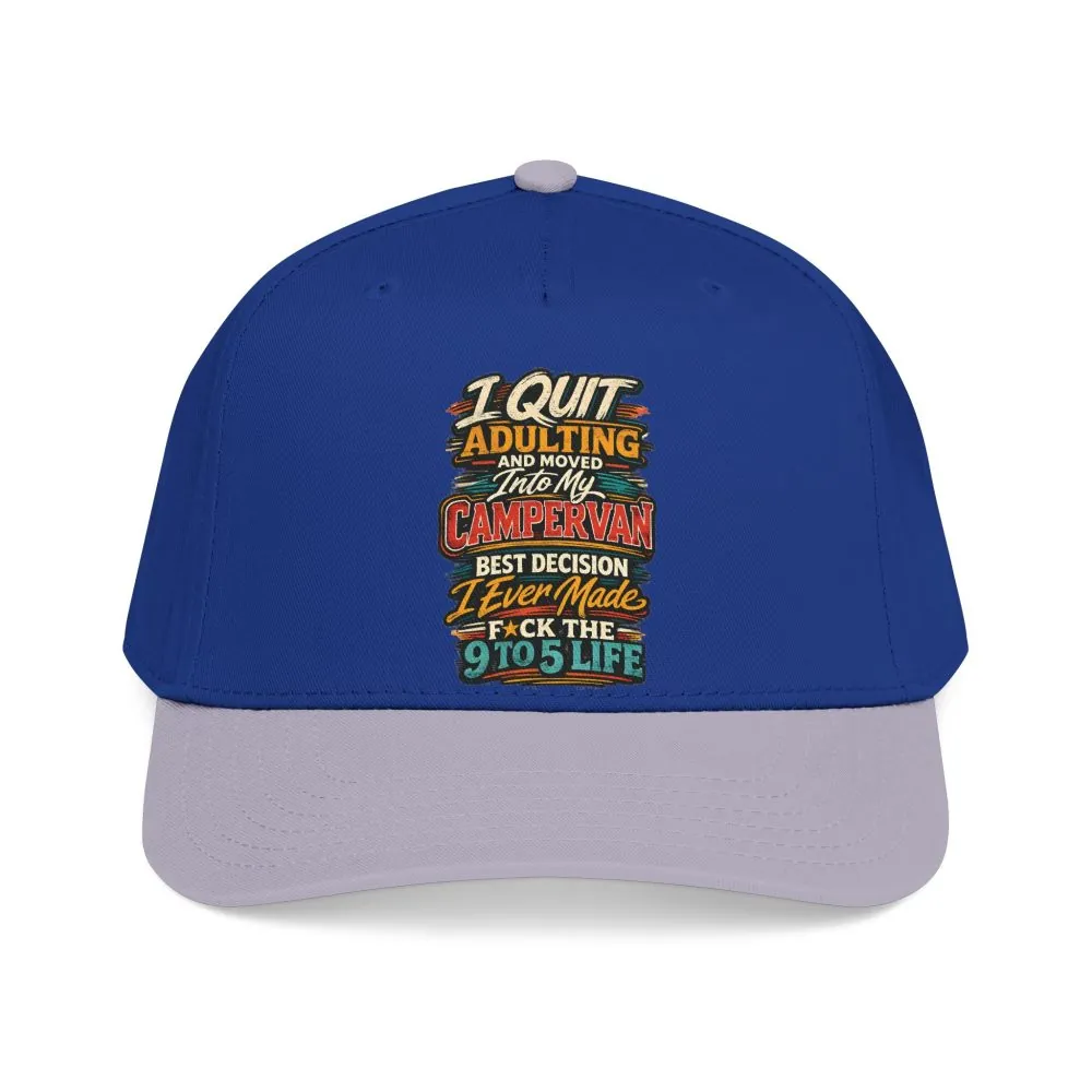 Baseball Cap - "I Quit Adulting" Design F**K-Line