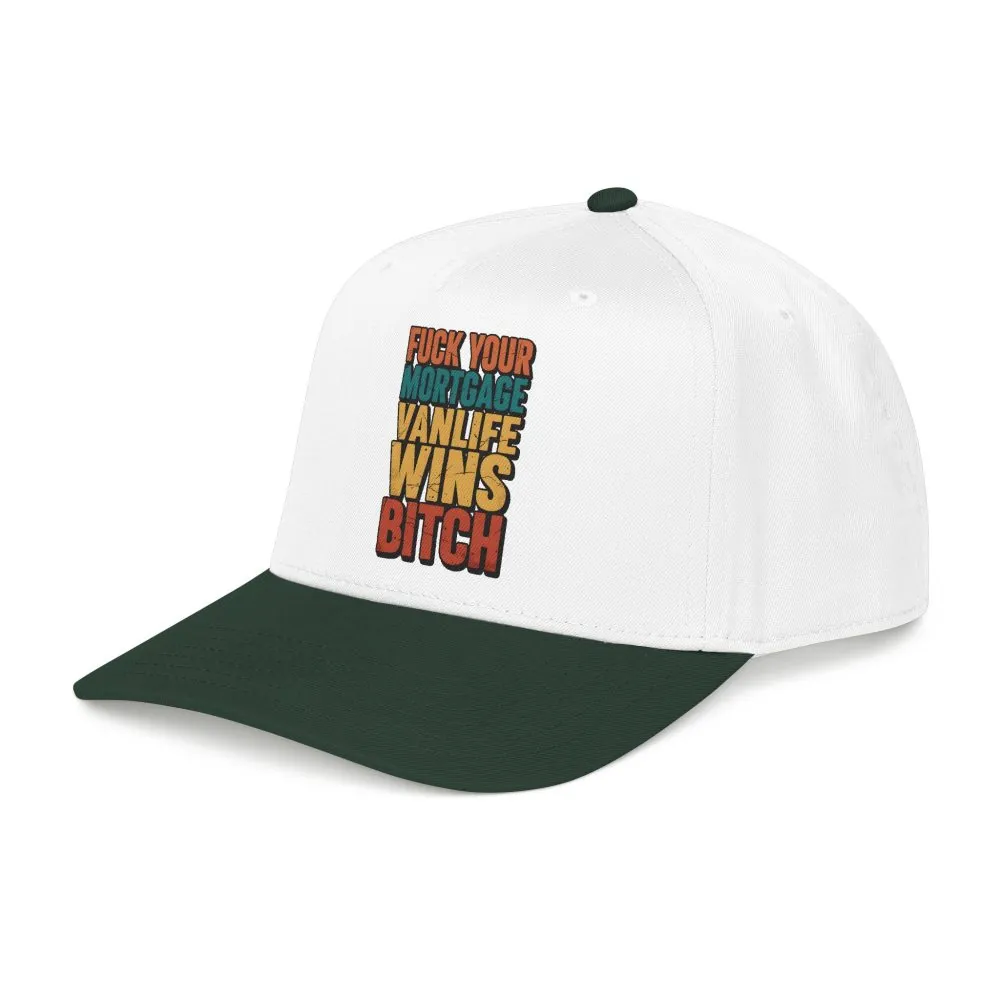 3031553419850738967_2048.jpeg Baseball Cap - "Fuck Your Mortgage" Design F**K-Line