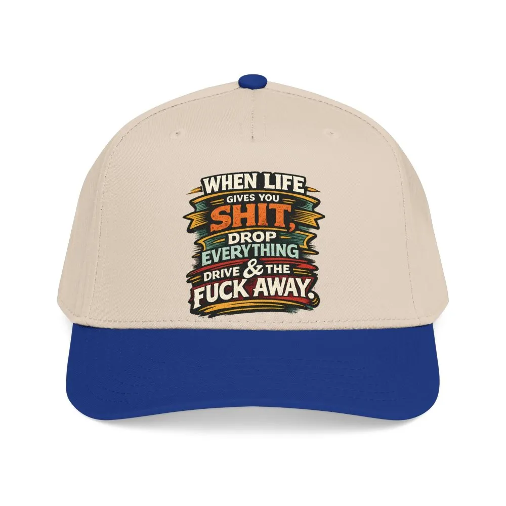 3044553416903435549_2048.jpeg Baseball Cap - "When Live Gives You Shit" Design F**K-Line