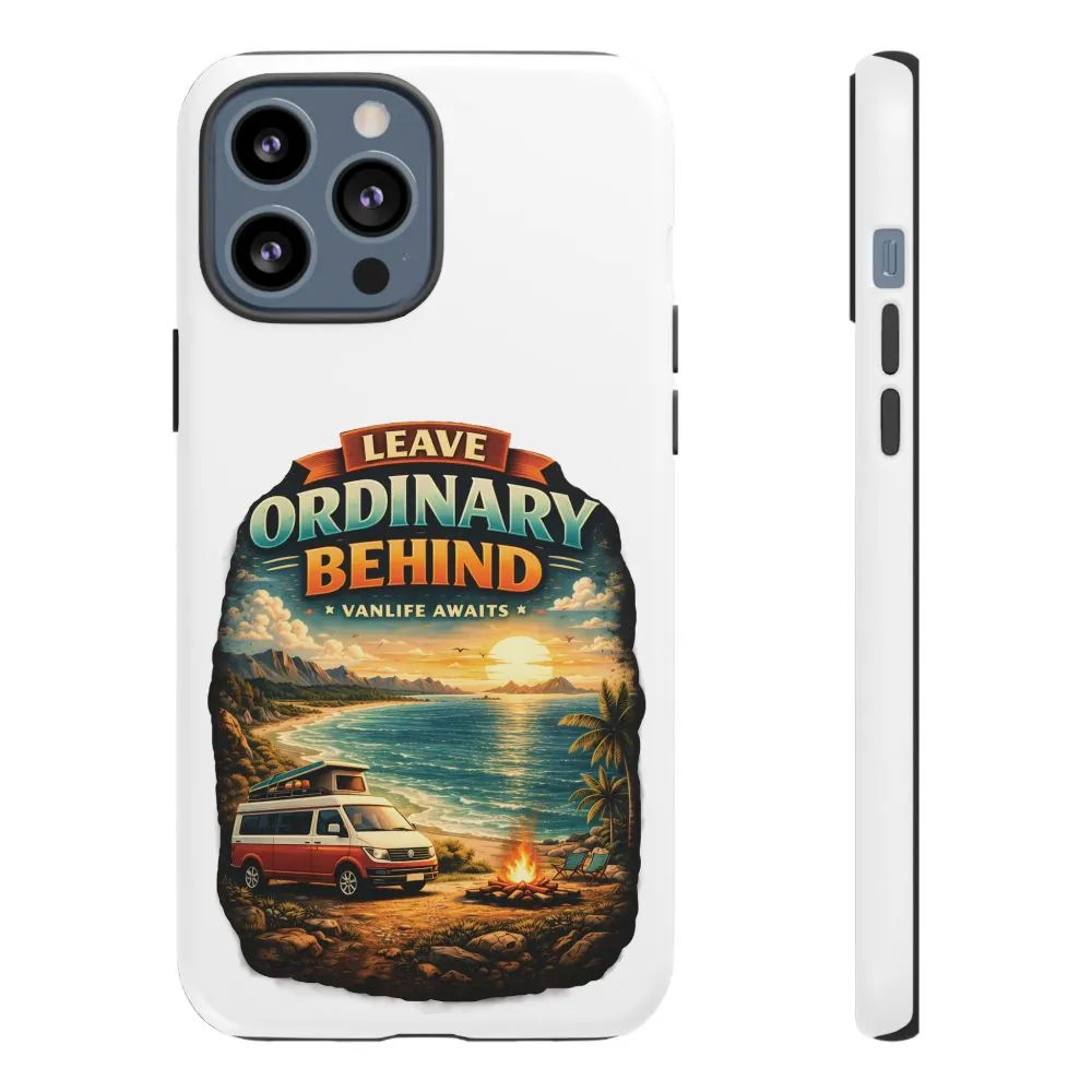 Phone Case — "Leave Ordinary Behind" (Design Scenic-Line)