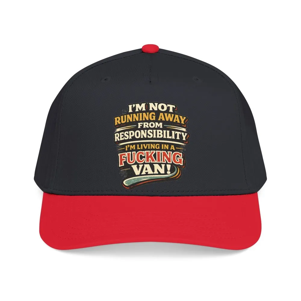 3170861575562488935_2048.jpeg Baseball Cap - "I`m Not running Away" Design F**K-Line